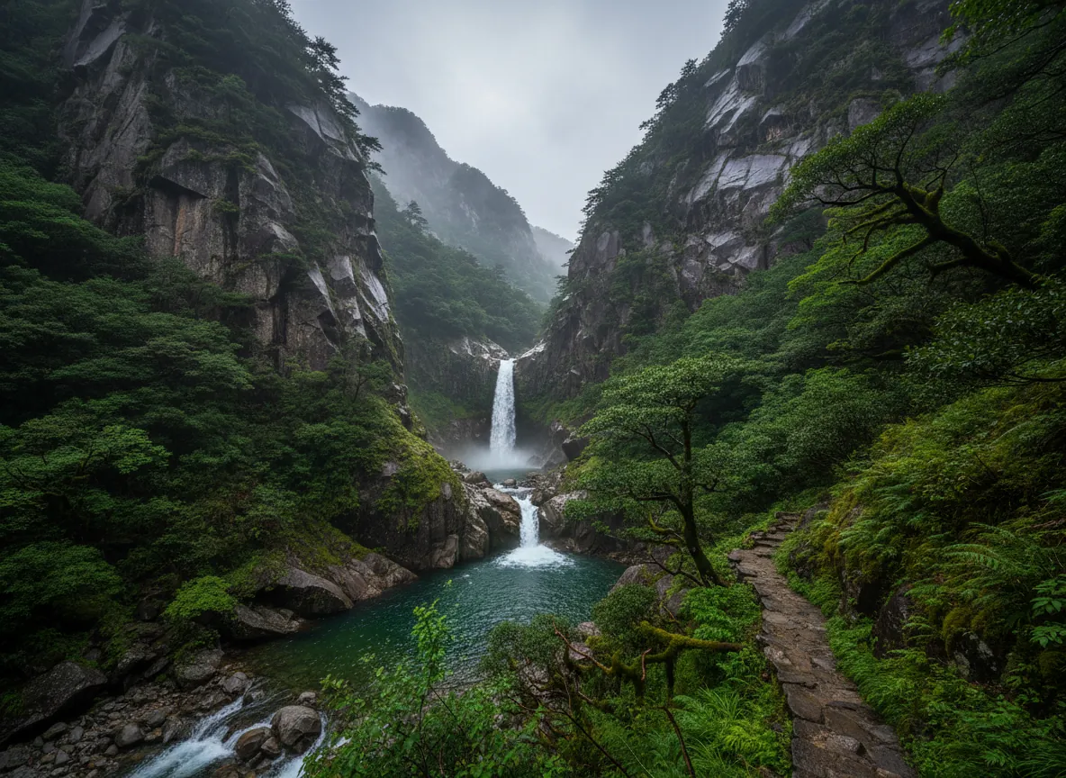 소백산자연휴양림 주변 숲길