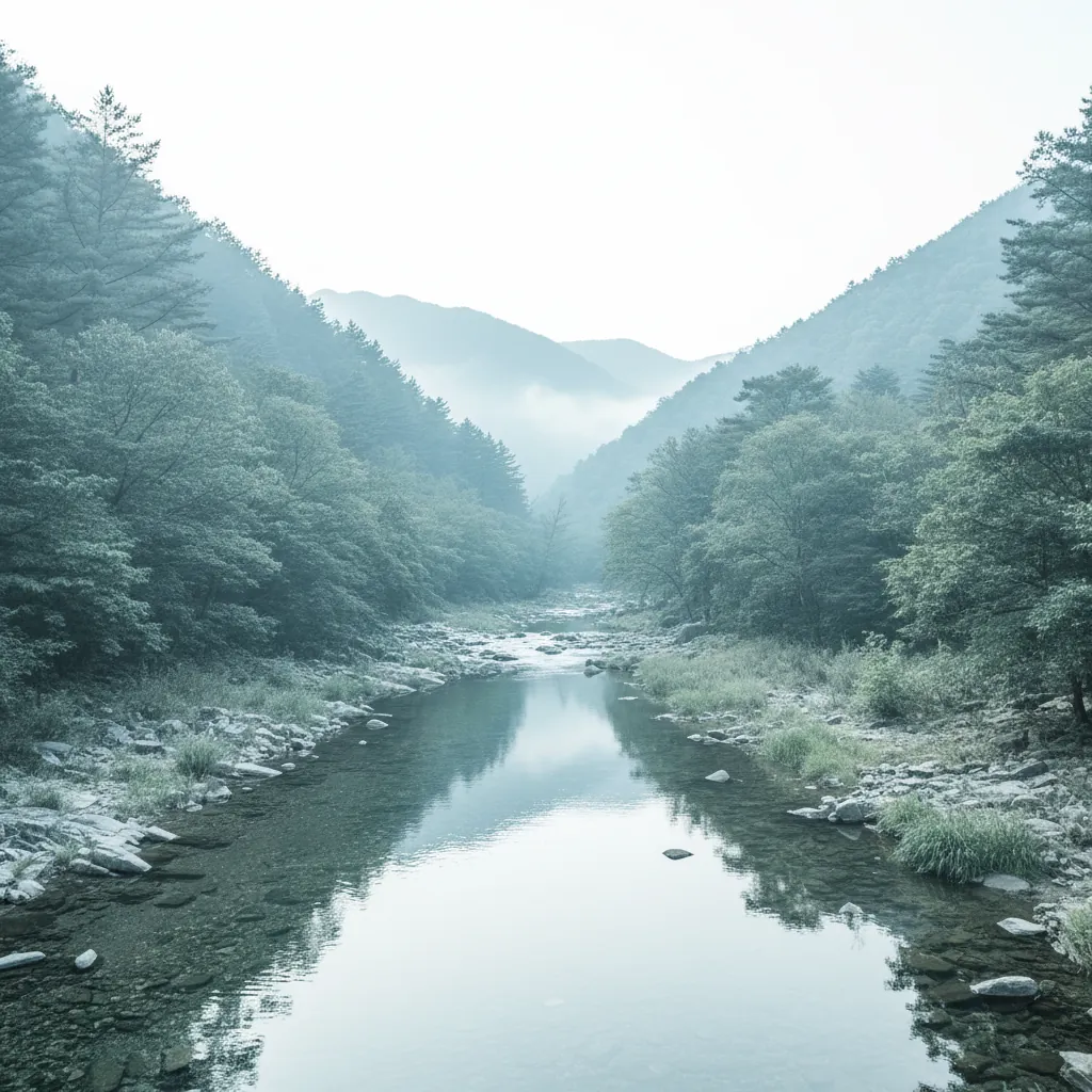비슬산자연휴양림 주변 숲길
