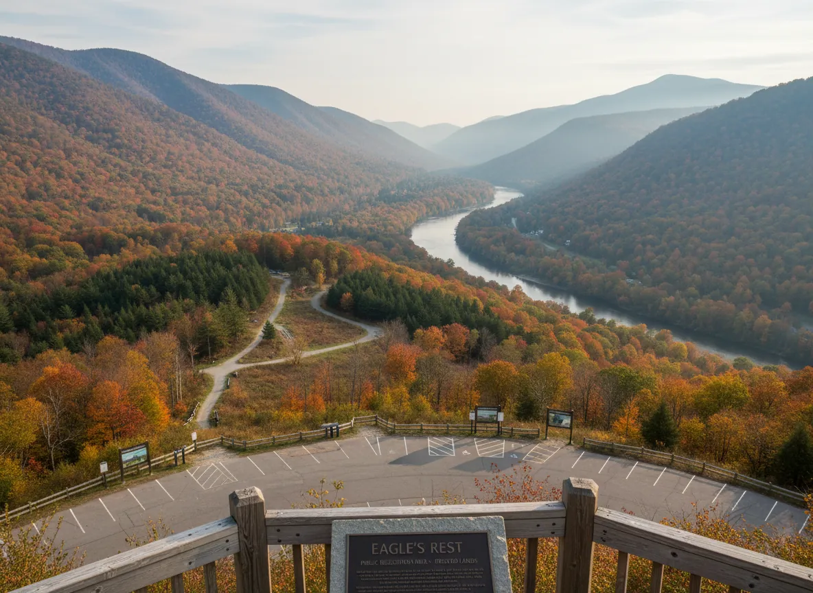 축령산자연휴양림 숲 전경